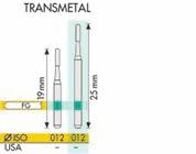 METALLBEARBEITUNG Transmetal Spiralbohrer mit extra-feinem Transversalschnitt, gute Abfuhr des abgetragenen Materials.