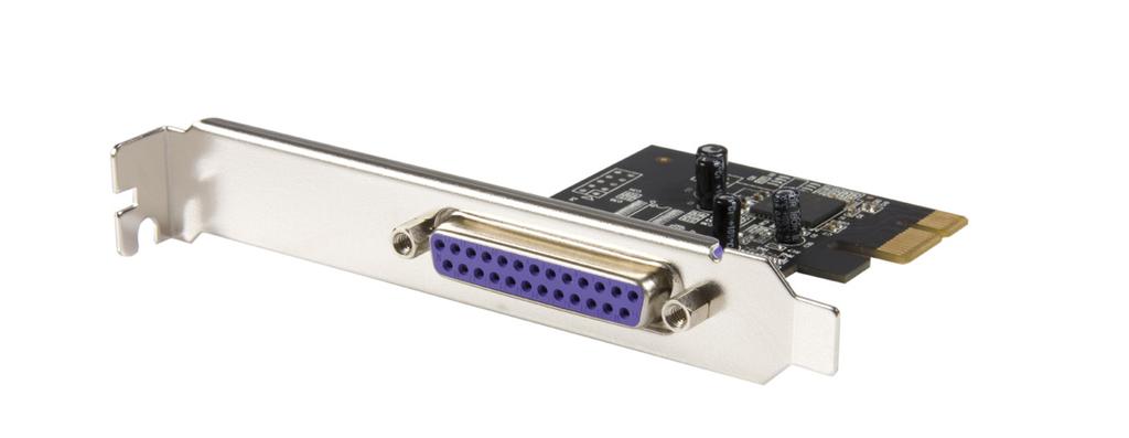 1-Port PCI-Express Parallel-Adapter-Karte SPP/EPP/ECP PEX1P PEX1PLP *Tatsächliches Produkt kann von den Fotos abweichen DE: - de.startech.com FR: Guide de l'utilisateur - fr.startech.com ES: Guía del usuario - es.