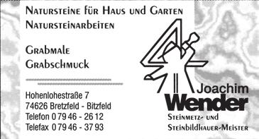 S. 30 Aus den Vereinen /Anzeigen Neuenstein in deren Stadthalle wieder. Toll, dass die Einladung des Musikzugs sofort mit Ja, wir kommen sehr gerne beantwortet wurde.