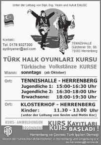 26 Türkischer Volkstanzkurs Türkische Volkstänze sind traditionelle Tänze, die überwiegend in der Türkei und in den türkischen Regionen verbreitet sind.