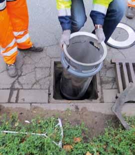 Reinigen mit INNOLET Referenzobjekte in Hamm, Oldenburg, Hamburg und Lahr Straßenabflüsse gelten innerhalb der