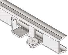 Schubkastenweite Open runner width - 40 mm = Open drawer width 20 Höhenverstellung über Rändelmutter Height-adjustment