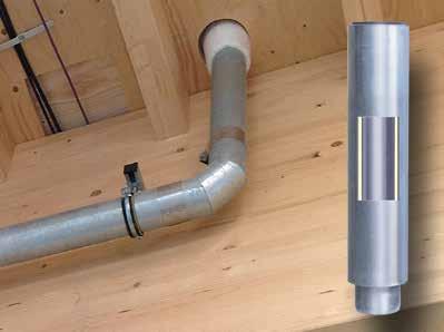 Ausführung SILENT LORO-Composite pipes DN 40 - DN 150 for inside