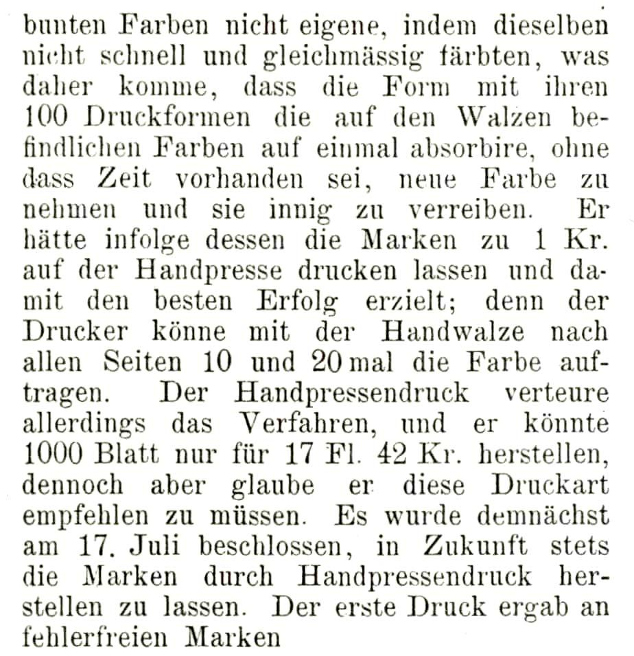 Das Gewicht ist dreifach für Frankreich, für Baden zweifach, also über 1 Loth Gesamtgewicht. 6 Kr.