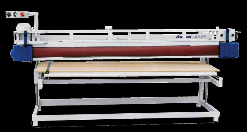HOLZKRAFT LBSM - Die Universal-Schleifmaschinen in 2500 und 3000 mm Länge mit manueller oder elektrischer Tischhöhenverstellung Robuste Ausführung erlaubt auch die Bearbeitung von längeren