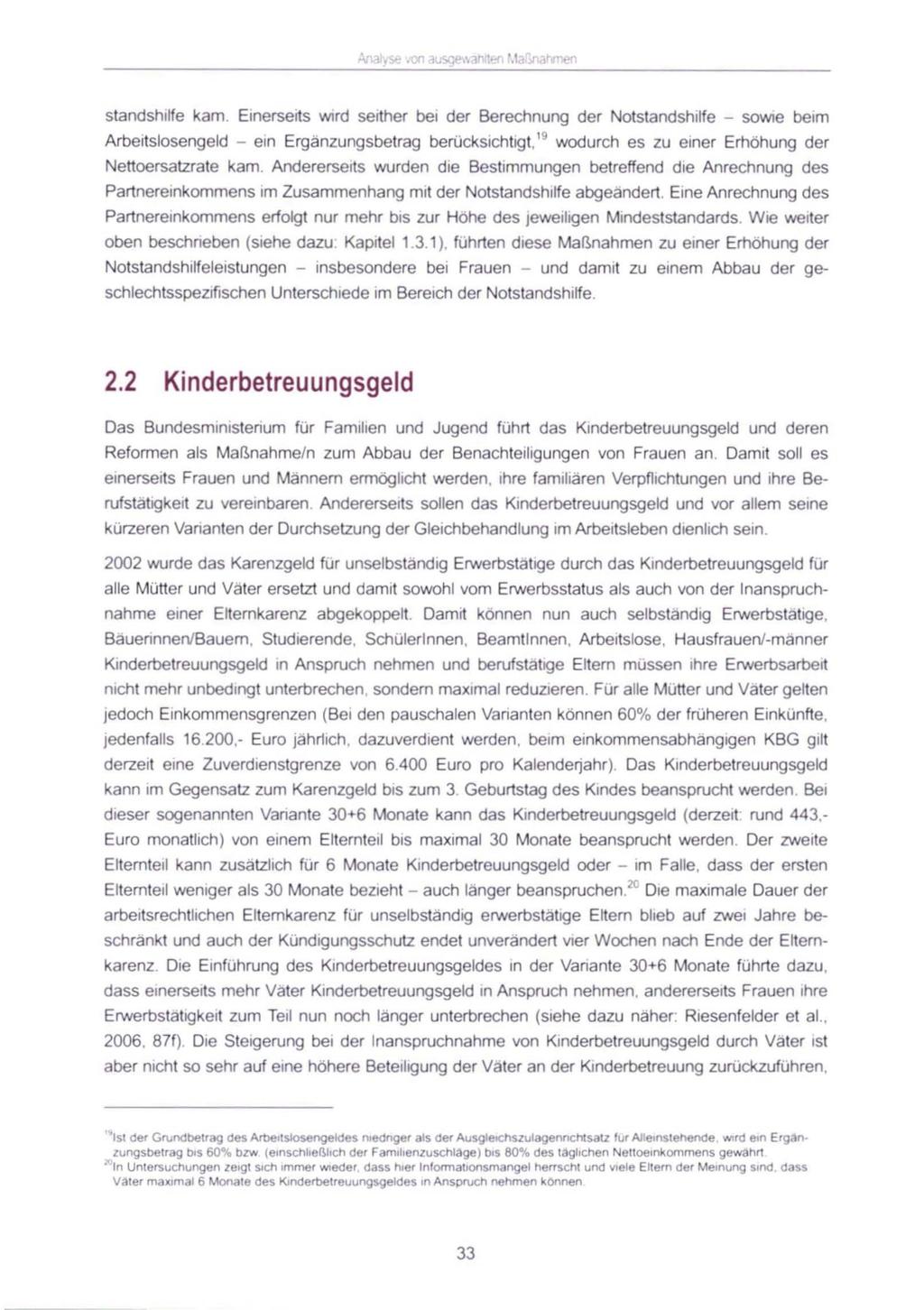 32 von 100 III-202 der Beilagen XXV. GP - Bericht - 02 Hauptdokument Teil 1 (gescanntes Original) standshilfe kam.