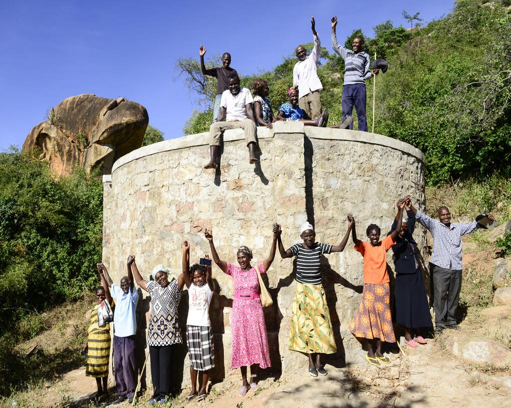 Das Projekt ist eine Kooperation mit der Anglikanischen Kirche in Kenia. Gemeinsam setzen sich die Organisationen für die Sicherstellung von Wasserversorgung ein. Rund 2.