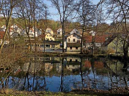 am Mühlkanal ab der Stegmühle bis zur Einmündung des Altbachs sowie am Anlagensee.