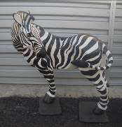 162cm Länge x 180cm Höhe Pos.2.14 Vollplastische Figur Zebra Format ca.