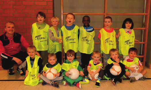 Jugendfußball Kleinfeld Saison 2015/2016: Für die laufende Saison wurde eine Bambini-Mannschaft und zwei E-Jugendmannschaft zum Spielbetrieb angemeldet.