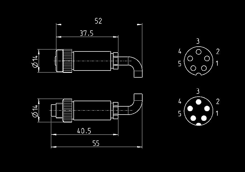 USB-Stecker für Programmierkabel