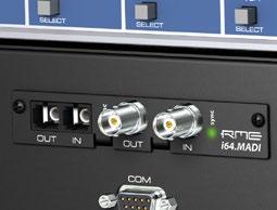 MADI Auch erhältlich als DMC-842M mit integrierter MADI I/O Karte DMC-842 (M) 8-Kanal AES42 Interface für digitale Mikrofone Der DMC-842 ist sowohl 8-kanaliges AES42-Interface als auch Controller für
