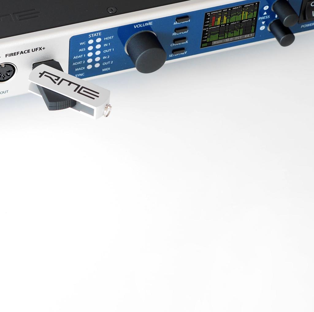 Innovative, benutzerfreundliche und High-Quality Digital-Audio Lösungen RME bietet eine umfassende Auswahl an Audio-Interfaces, Konvertern und Mikrofonvorverstärkern, die alle auf einzigartigen und