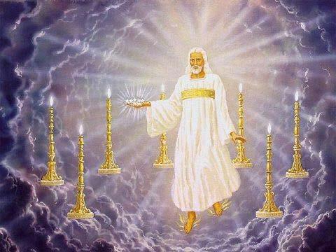 Da redete Jesus abermals zu ihnen und sprach: Ich bin das Licht der Welt.