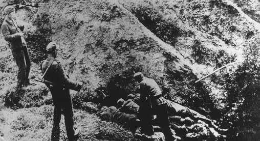 Im Juni 1943 wurden Tito und seine Partisanen in der Piva-Schlucht am