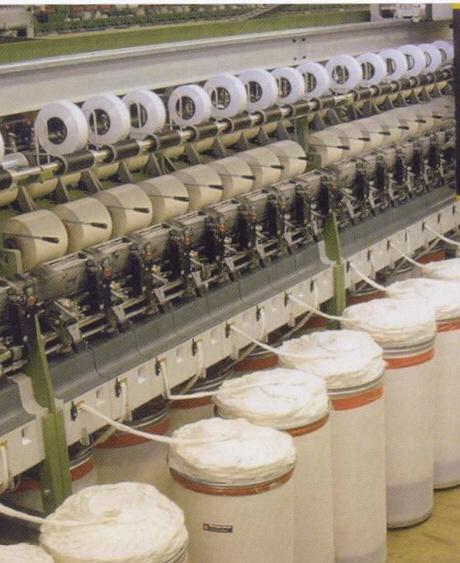 Systeme für die Textil- und Vliesstoffindustrie Umsatz 2004: 1.