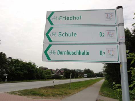Entfernungsangaben, Gemeinde Selmsdorf (Landkreis