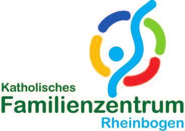 Gemeindeleben Farbenfroh und lebendig Hinter diesem farbenfrohen Logo verbirgt sich das katholische Familienzentrum Rheinbogen.