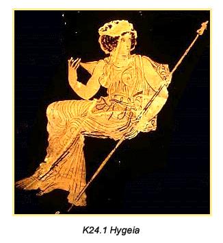 Asklepios, der Gott der Heilkunde, hatte zwei Töchter, Hygeia und Panakeia Hygeia, die Göttin der Gesundheit und Panakeia, die Göttin der Medizin und Zauberei.