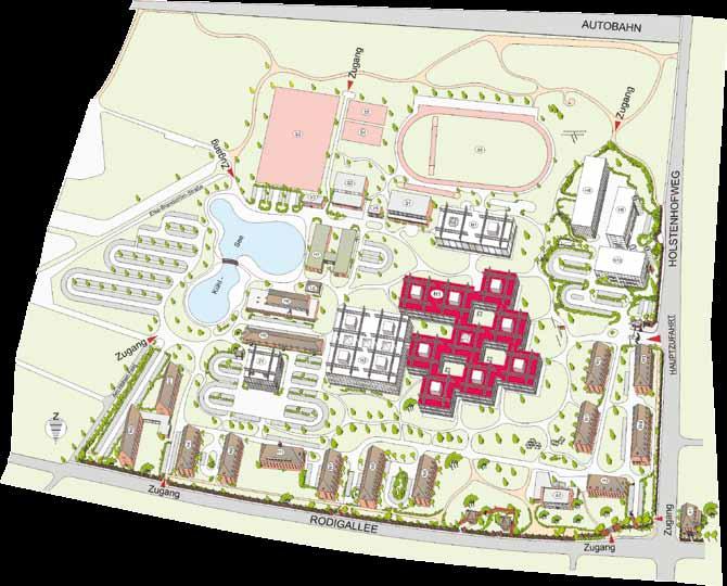 Lageplan Mensa Parkmöglichkeiten Parkplatz Gebäude H10