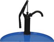 Handpumpe Polypropylen Für AdBlue Förderleistung: 0,3 l/umdrehungen Komplett mit Schlauchgarnitur 1200 mm lang Mit Teleskopsaugrohr für