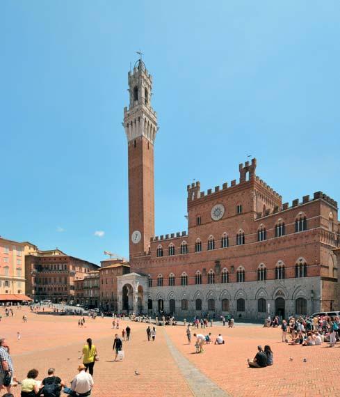 4. Tag: Siena In Konkurrenz zu Florenz stand immer die Stadt Siena, bis sie sich schließlich im Jahr 1530 den Florentinern unterwerfen musste.