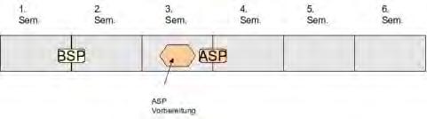 Zeitpunkte der Lehramtsbezogenen Praktika für BEU alternativ ASP Vorbereitung auf das ASP durch die