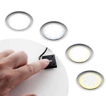 LED-Zubehör LED-Dimmer EMOTION 12 V Steuerungssystem für LED EMOTION Leuchten Stufenlos regelbare Farbtemperatur von Warmweiß zu Kaltweiß mit
