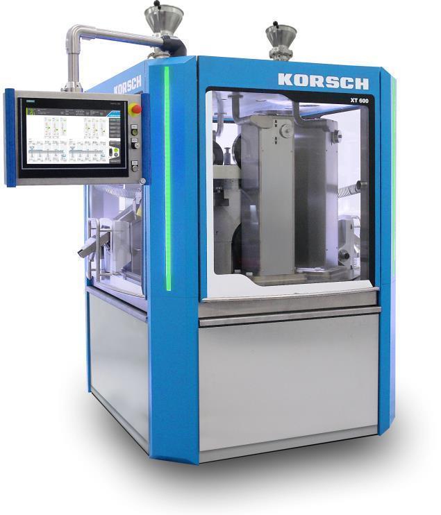 SIMATIC HMI machine based Korsch AG: Der Bediener im