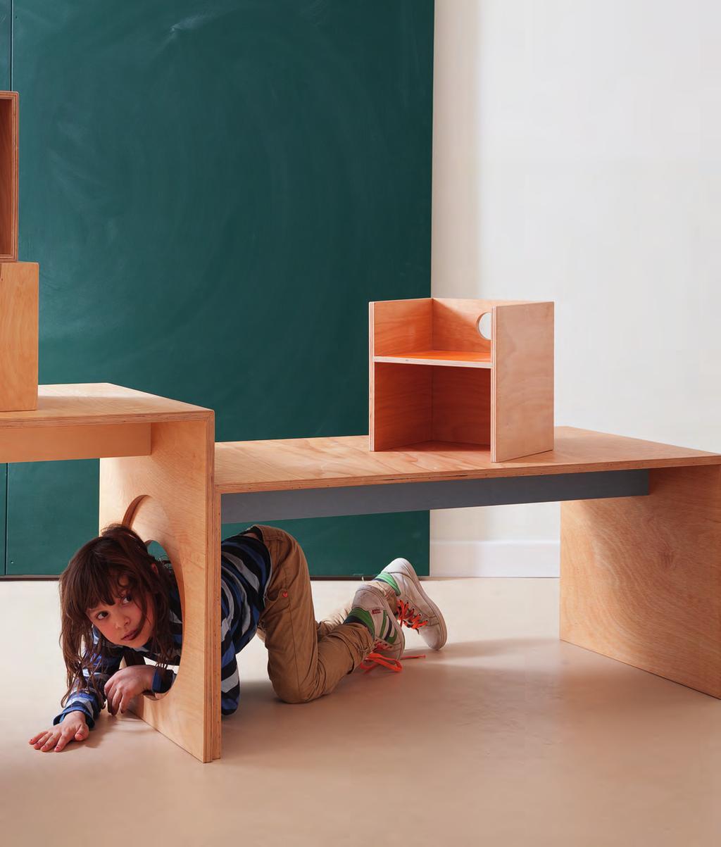 Möbel, an denen Kinder wachsen Mit Herz gestaltet
