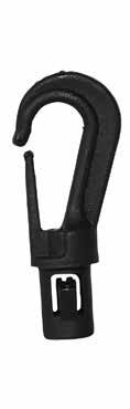 schwarz, geeignet für Expanderseil 8 mm EE502231 2,10 2,50 Rundknopf zu Gummistroppe schwarz, Kunststoff