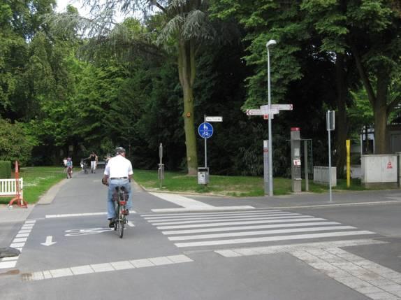 Vorrang für den Radverkehr gegenüber