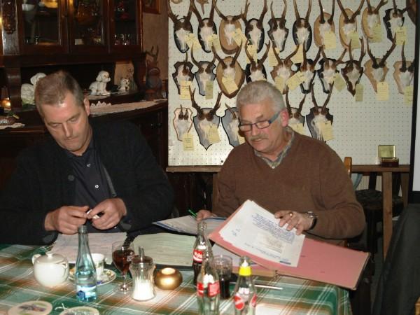Torsten Wischhusen berichtete über die Lage der Jägerschaft Osterholz, Heiko Ehing trug über den Stand der