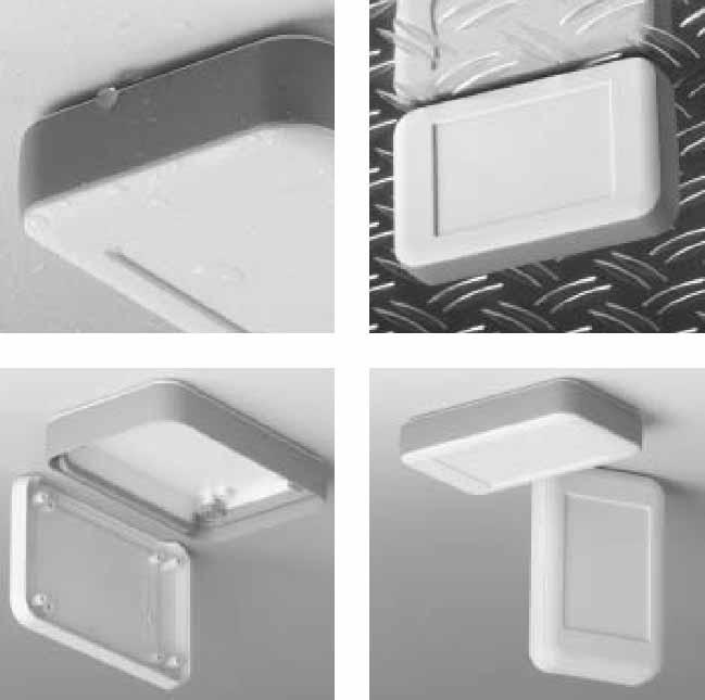 Soft-Case Standard Gehäuse im Taschenformat zur benutzerfreundlichen Aufnahme von Displays auf kleinem Raum.