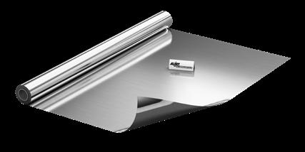 UMMANTELUNGSFOLIEN ALUJET Aluminiumfolie Die ALUJET Aluminiumfolie wird hergestellt nach den Normen EN 485, EN 546, EN 573.