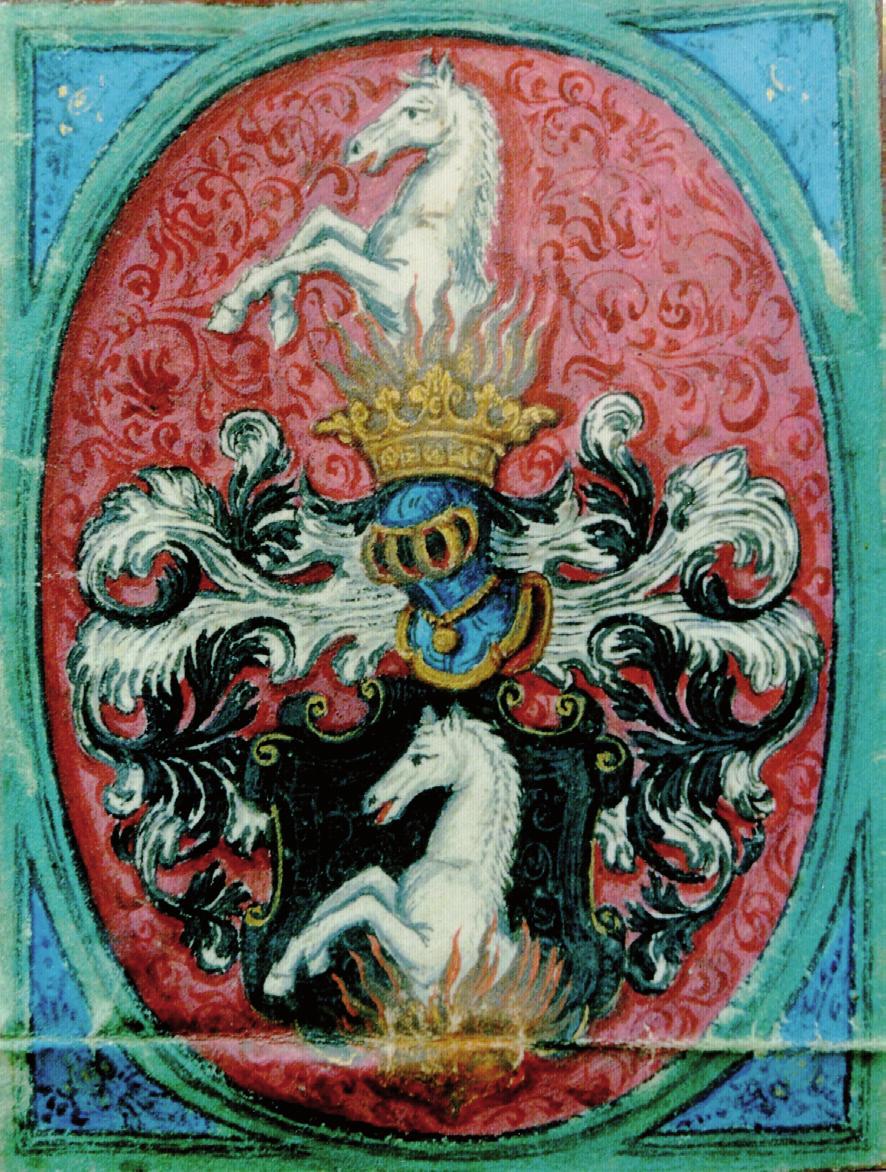 Das Gerlach-Wappen nach der Urkunde