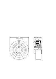 Self-Lube -Hülsenlager aus Gusseisen Reihe SLC L (Toleranz h7) Gehäusetoleranzen für Durchmesser L finden Sie auf der Seite 21 SLC SLC-A SLC-EC SLC-DEC Wellendurchmesser Kurzzeichen Lagereinsatz