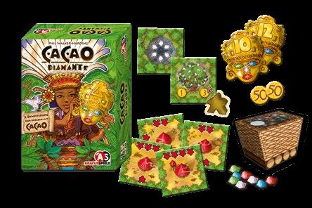 Alle Module sind zusammen oder einzeln spielbar. Cacao Diamante 1. Erweiterung! Nur spielbar mit Cacao! NEU!
