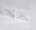 acrylglas-posterhalter mm für ein einzelblatt im DIN A format, mit transparenten o-ringen poster holder,