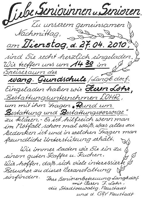 Nr. 8/2010 Neustadt in Sachsen 21 werden.