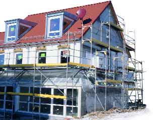 ➏ Außenwanddämmung bei Mauerwerksbauweise Zunächst unterscheidet man grob zwischen Mauerwerks-Bauweise Beton-Bauweise sowie Hohlwand-Bauweise.
