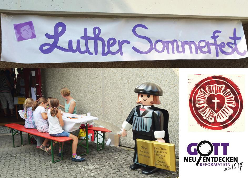 Spiel und Spaß - Luther mit allen Sinnen entdecken Luther-Sommerfest am 26.08.
