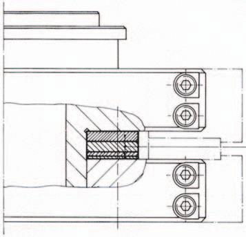 Hydrospannung 4.4.4 Aufbau des Werkzeuges Hydro-Profilmesserkopf mit Profilmessern. Massiver Grundkörper aus Stahl.
