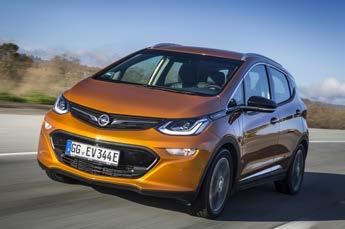 75,000,- Euro Opel Ampera-e 150 kw (204 PS) Lithium-Ionen 60 kwh 520 km 150 km/h Beschleunigung 0-100
