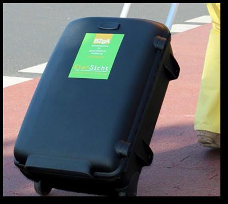 KlarSicht-Koffer Entwicklung einer Koffervariante des großen Parcours Einsatz wird begleitet durch