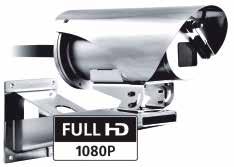 Schiffswerften oder in der Industrie. Die Full-HD-Kamera, 1080p, 60fps, mit motorisiertem 10fach oder 30fach-Zoom ist einfach einzustellen, bietet Mehrfach-Videostreams H.