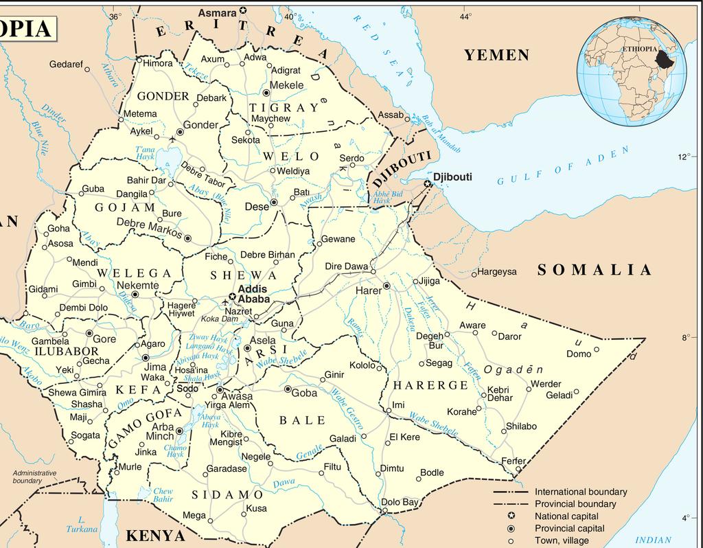 Die Region: Gamo Gofa (Äthiopien) Gamo Gofa liegt mit seinen ca.