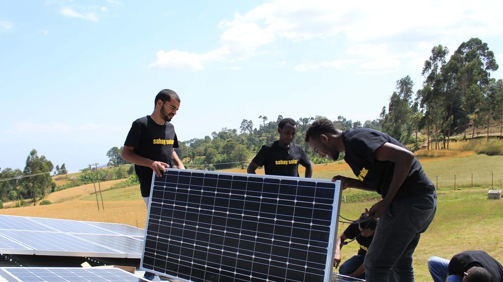 Projekt: Solarstrom für 50 Gesundheitszentren Basierend auf den bisherigen Aktivitäten der Sahay Solar Initiative wurde im April 2015 mit der lokalen Regierung der Gamo Gofa Zone sowie mit der Arba