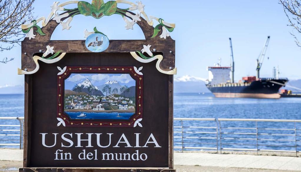 SÜDAMERIKA Berge & Meer- Reiseleitung an Bord Argentinien - Ushuaia Südamerikanisches Lebensgefühl Bestaunen Sie die unglaubliche Vielfalt Südamerikas: Waldbedeckte Berge, Vulkane und tief ins Land