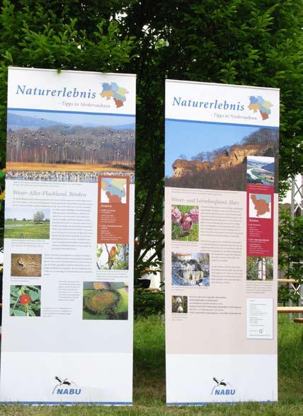 14 Jahresbericht 2007 NABU Niedersachsen auf der Verbrauchermesse in Hannover Der NABU Niedersachsen war 2007 auf der größten Verbrauchermesse des Nordens vertreten.